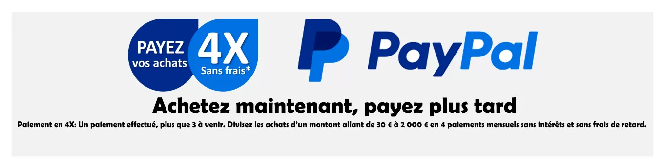 paiement en 4x sans frais